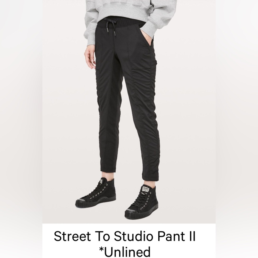 Lululemon street to studio pant 2, worn once